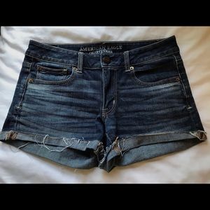 American Eagle jean shorts (super stretch)
